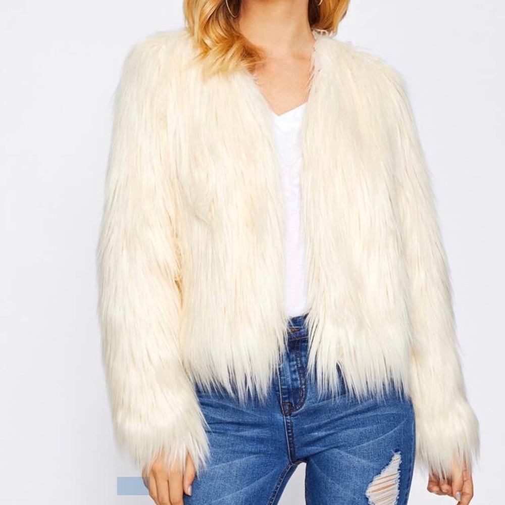 Faux Fur Coat